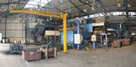 Noise hoods for production lines